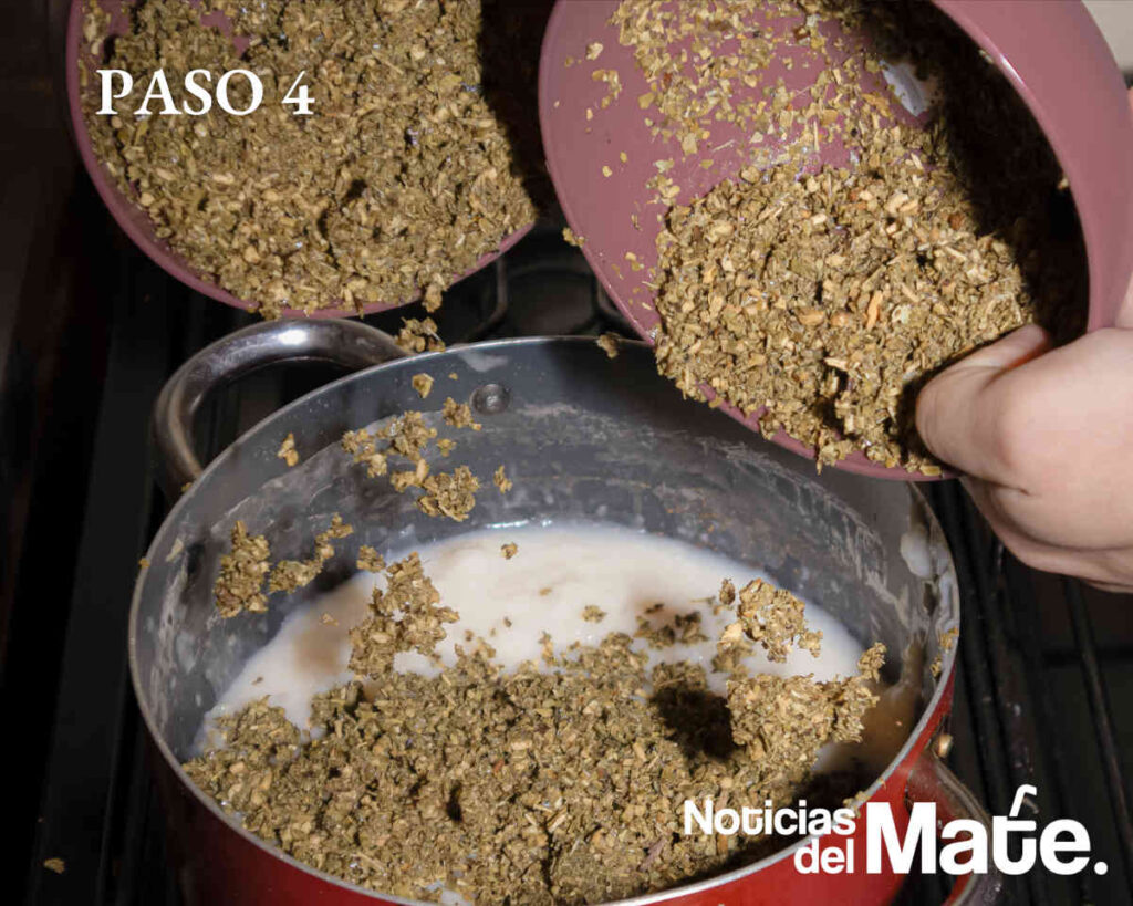 Cómo hacer una maceta con yerba mate usada