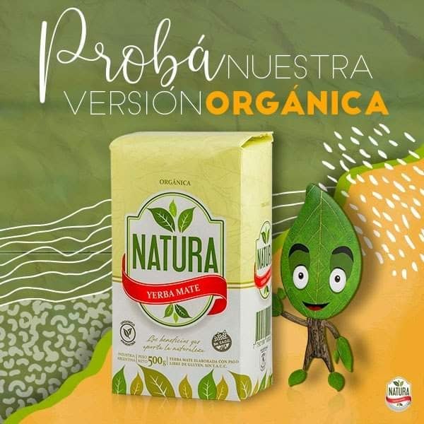 yerbamate natura organica medio kilo