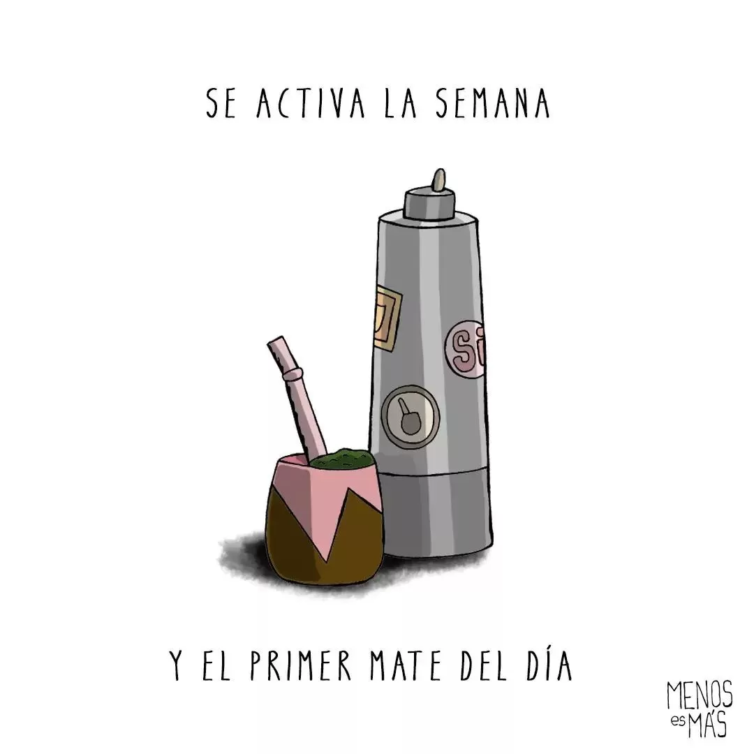 frases para comenzar el dia con mate