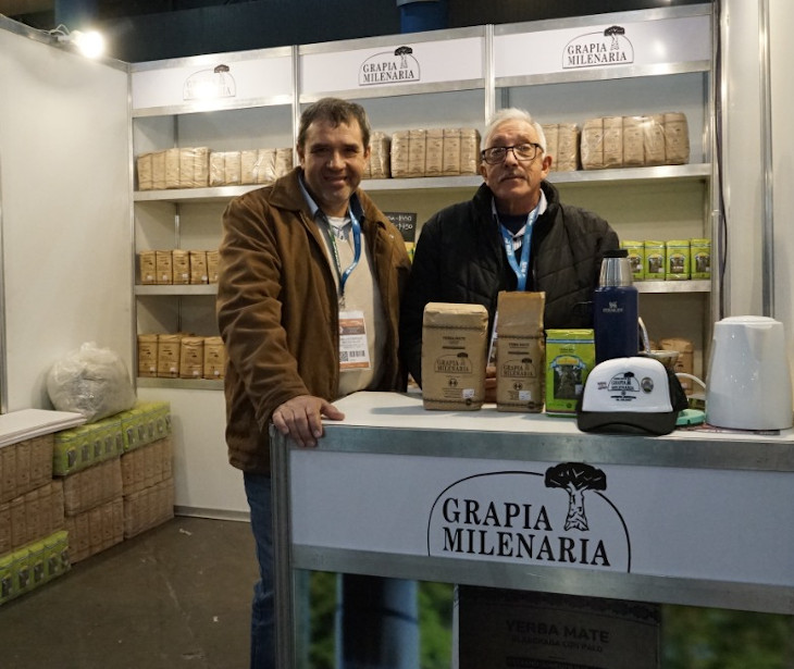 stand-grapia-milenaria-yerba-mate-en-caminos-y-sabores-2022