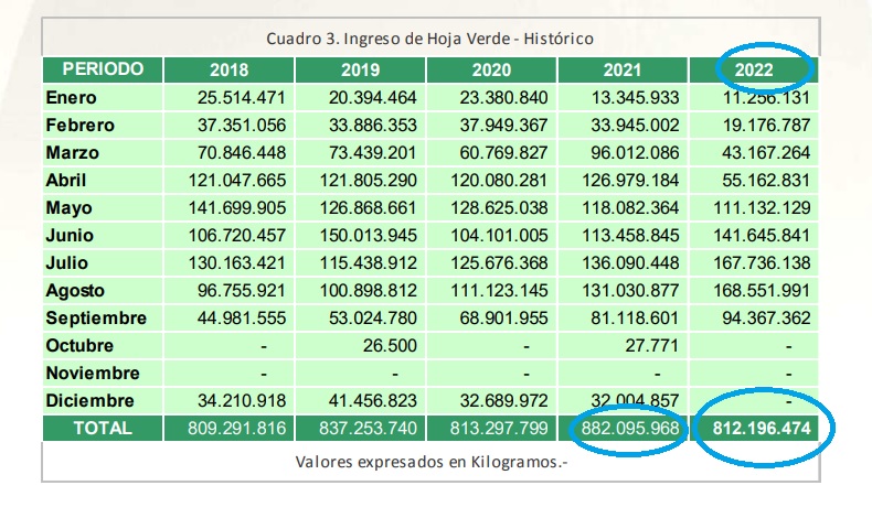 kilos-hoja-verde-yerba-mate-cosecha-enero_octubre.2022