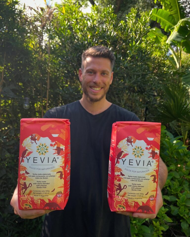 nueva yerba mate yevia con pitanga