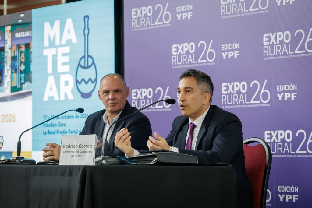 rodrigo correa presidente inym presentacion matear 2026