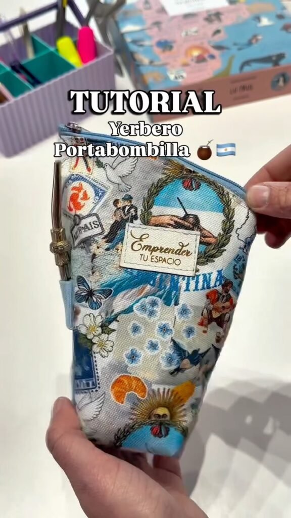 yerbera con portabombilla viral
